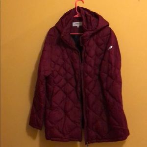 Nice red jacket puffy